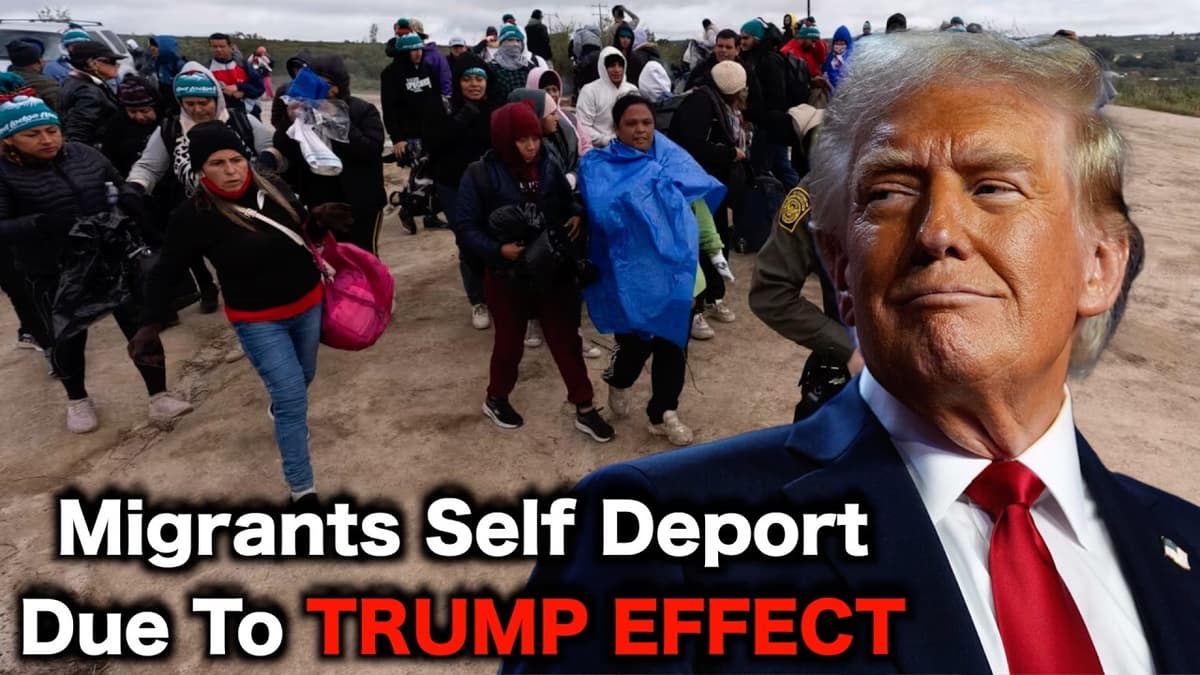 Migrants Self Deporting Before Trump Takes Office