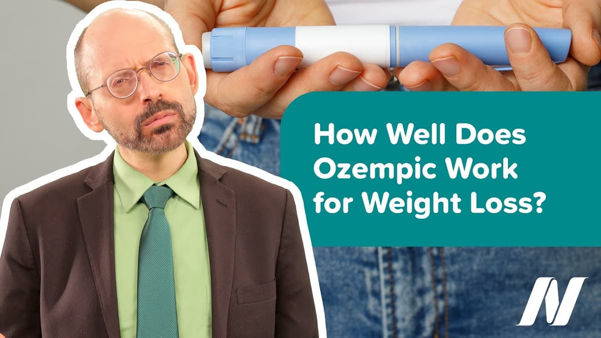 How Well Do GLP-1 Drugs Like Ozempic (Semaglutide) Work for Weight Loss?